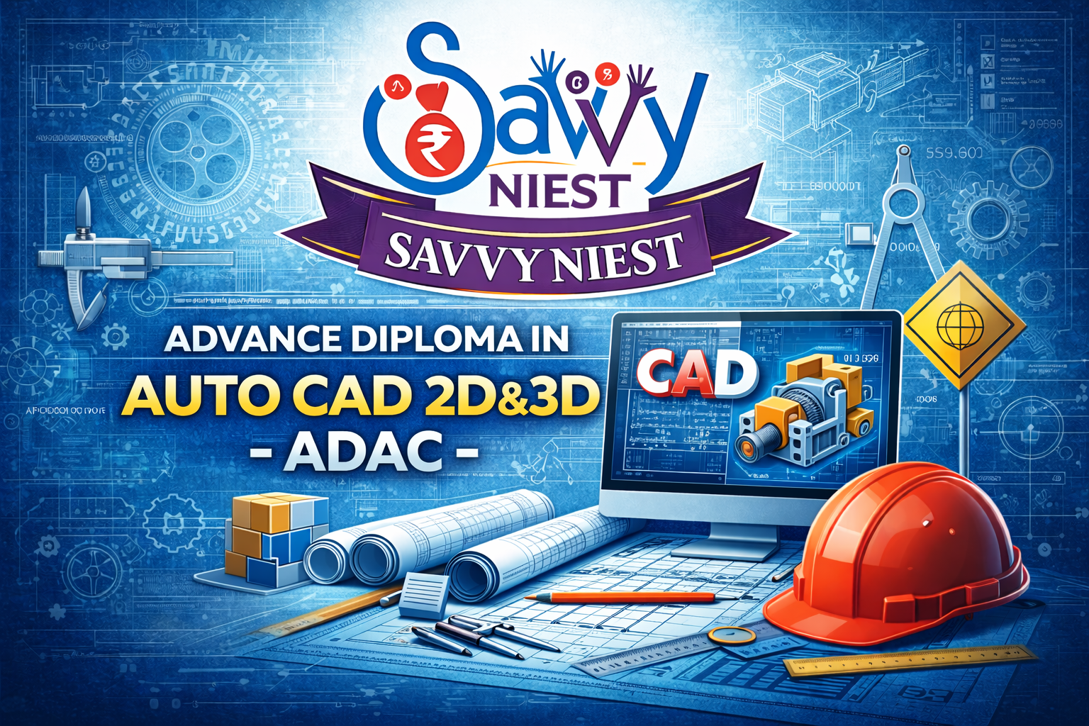 AutoCAD 2D&3D course promotion